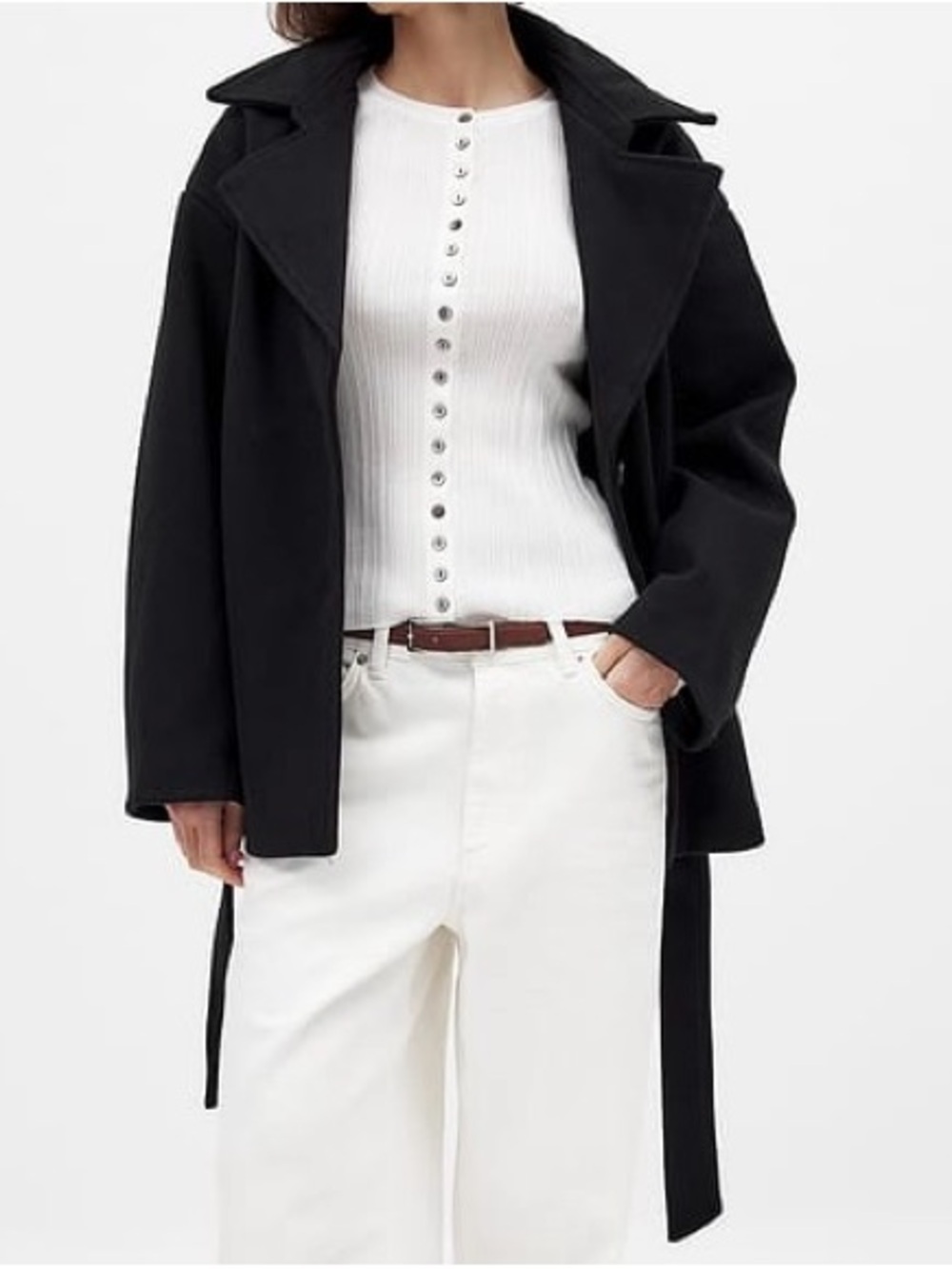 NAKD short belted coat